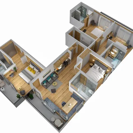 Fuxbau Hotel apartamentowy Flachau