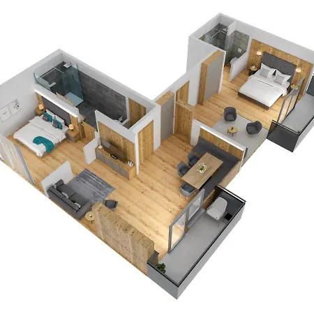 Hotel apartamentowy Fuxbau