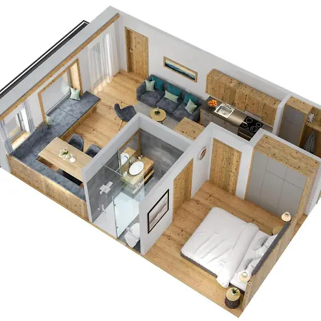 Hotel apartamentowy Fuxbau 4*